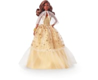 Barbie Signature Lalka świąteczna z ciemnobrązowymi włosami - 1167861 - zdjęcie 2
